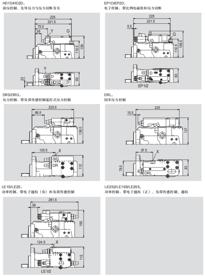 A11VO60系列力士樂(lè)柱塞泵